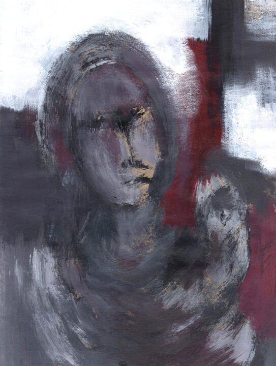 Peinture de visage Nocturne, par Charlie Plisson, artiste peintre à Strasbourg