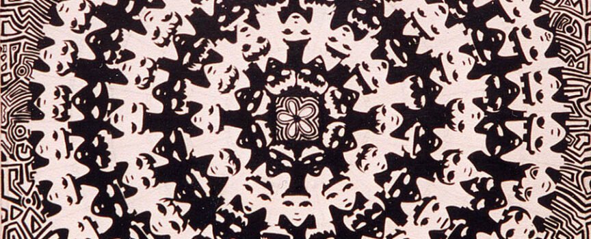 Mandala noir et blanc 2001